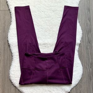 Girlfriend Collective Deep Purple Athletic Leggings